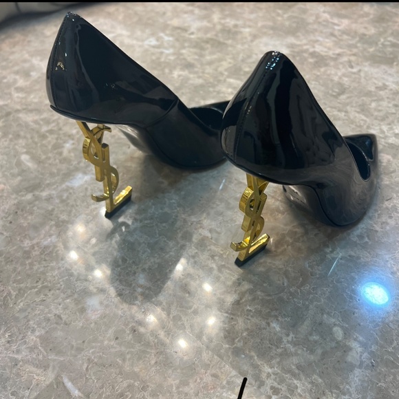Ysl OPYUM PUMPS IN PATENT LEATHER - Picture 6 of 6